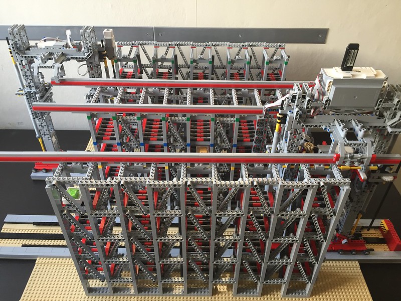 Large Candy Warehouse, controlled by Lego Mindstorms