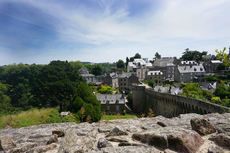 Dinan from above