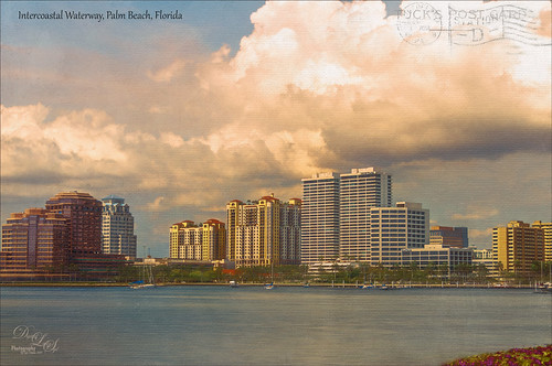 Image of Palm Beach on the Intracoastal Waterway in Florida