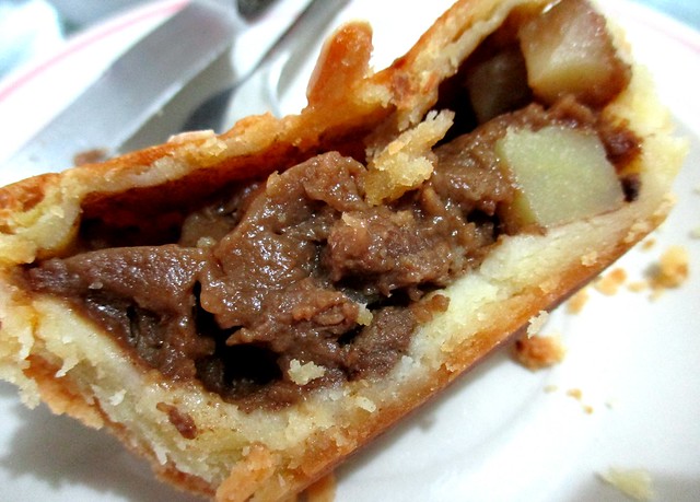 Outright Coffee beef & potato pie, filling