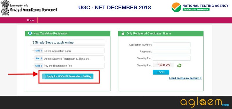 UGC NET Dec Application Form 2018 (Released) Apply Online at nta.ac.in, ntanet.nic.in