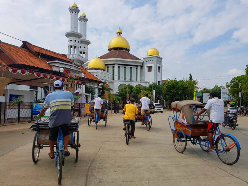 Rickshaw Ride In Pekalongan
