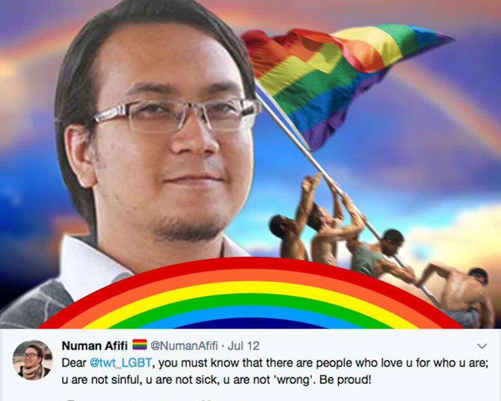 預計出任馬來西亞青年與運動部長媒體秘書的同志運動者努曼・阿菲菲，最後在批評聲浪下被迫離去。（圖片來源：Queer Lapis）