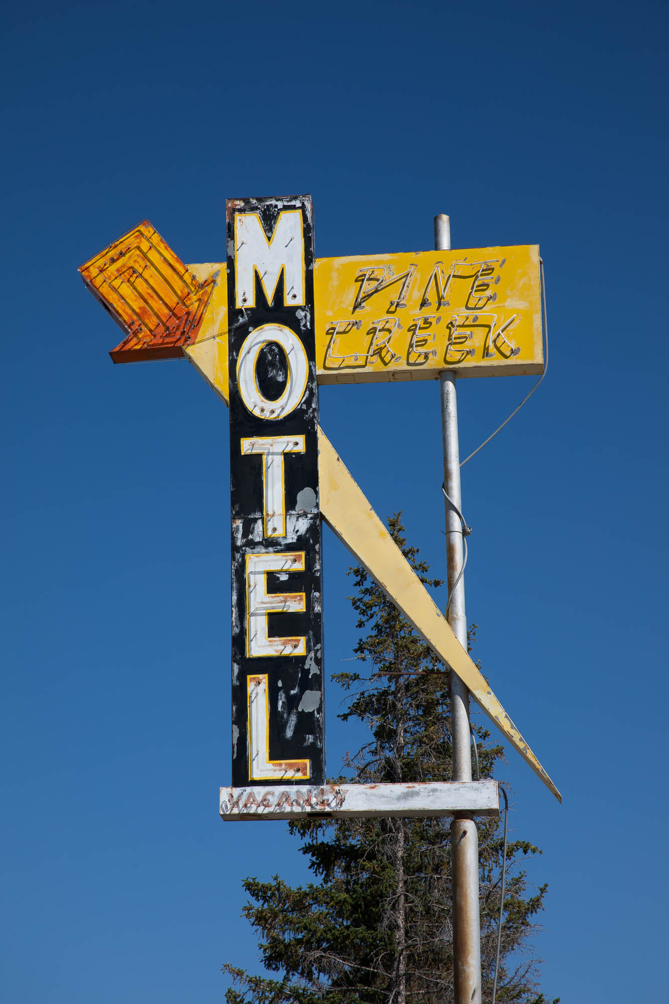 Pine Creek Motel - Pinedale, Wyoming U.S.A. - August 29, 2018