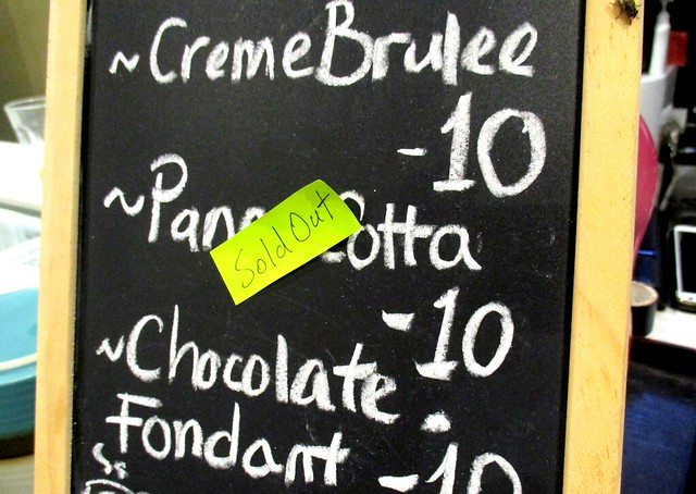 Panna cotta, sold out