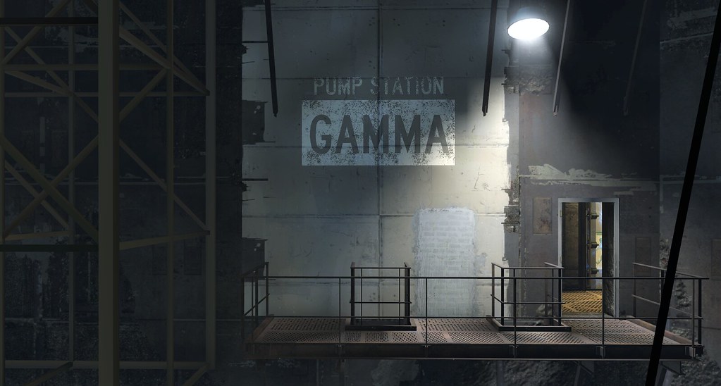 Pump Station Gamma | Portal 2 (2011) PC, in game camera and … | Flickr