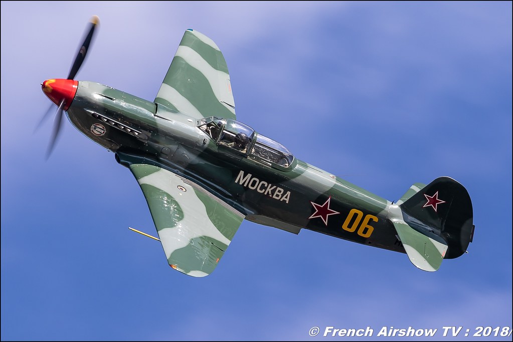 Yak 9 HB-RYA Dittinger Flugtage 2018 Canon Sigma France contemporary lens Meeting Aerien 2018