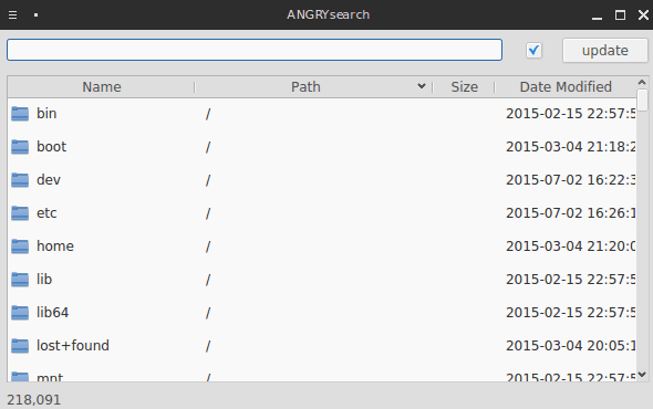 Angrysearch-File-Search-Tool
