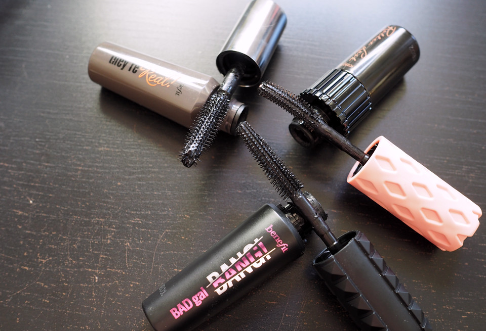 benefit badgal bang roller lash they're real brushes