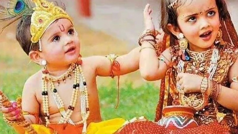how to make lord krishna dress at home