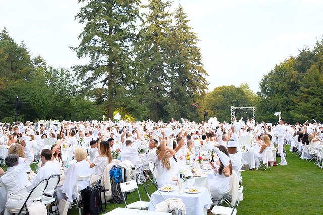 Dîner en Blanc Vancouver 2018 | VanDusen Botanical Garden