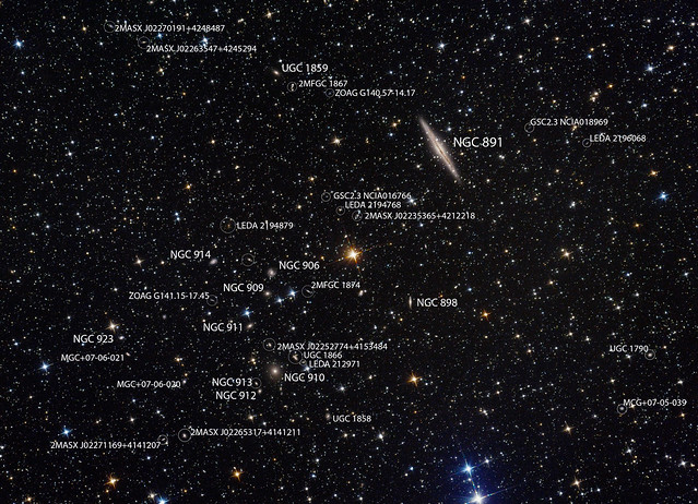 VCSE - NGC 891 és Abell 347 - Ágoston Zsolt