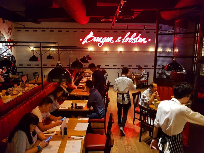 Burger and Lobster At Genting Highlands, Malaysia