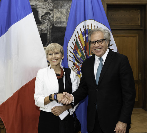 Nueva Observadora Permanente de Francia ante la OEA presenta credenciales