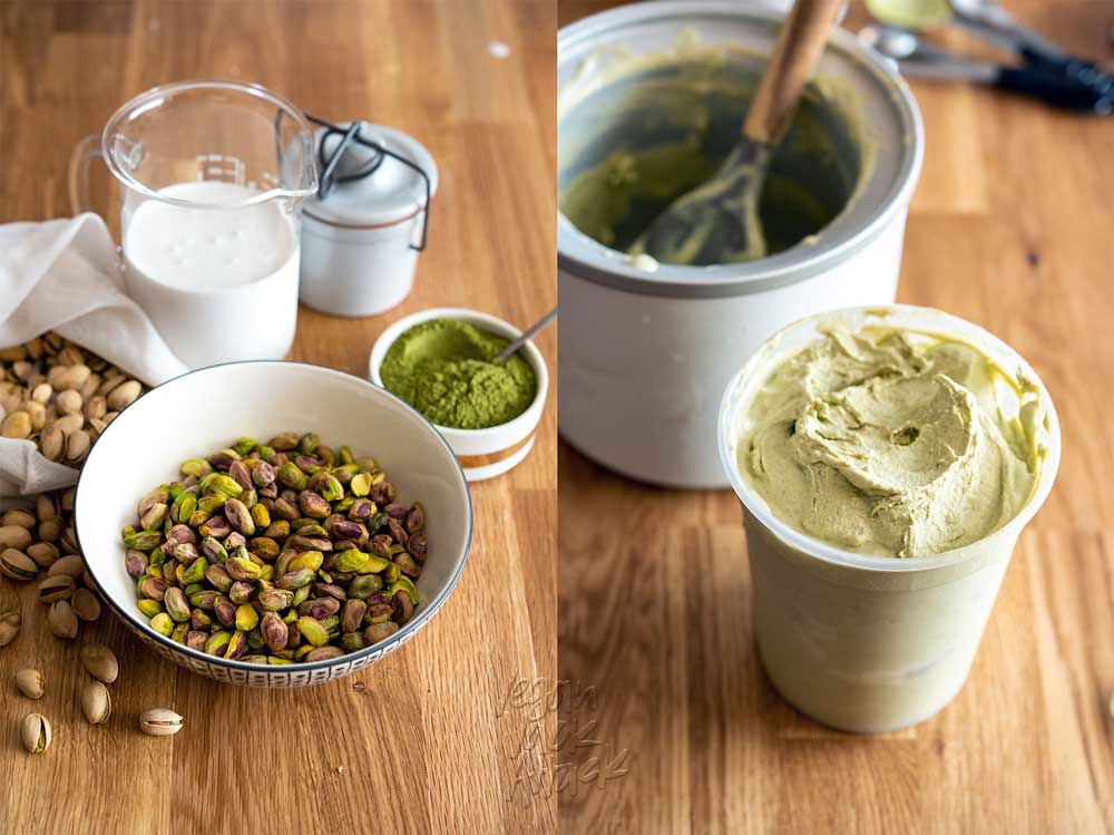 Summer’s soon ending, but not before our last hurrah! Make this Pistachio Matcha Ice Cream for a frozen, sweet treat, this weekend. Vegan, Dairy-free, Soy-free