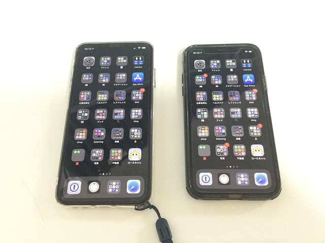 iPhone XS MaxとiPhone X