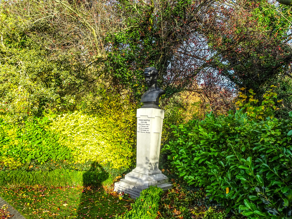 THOMAS KETTLE WW1 MEMORIAL IN SAINT STEPHEN'S GREEN  002