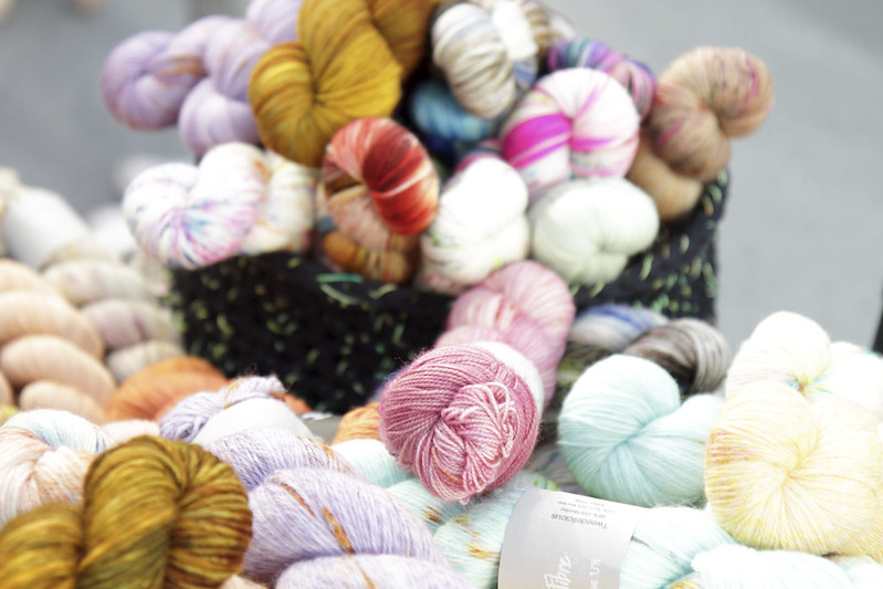 Qing Fibre at The Knitting & Stitching Show