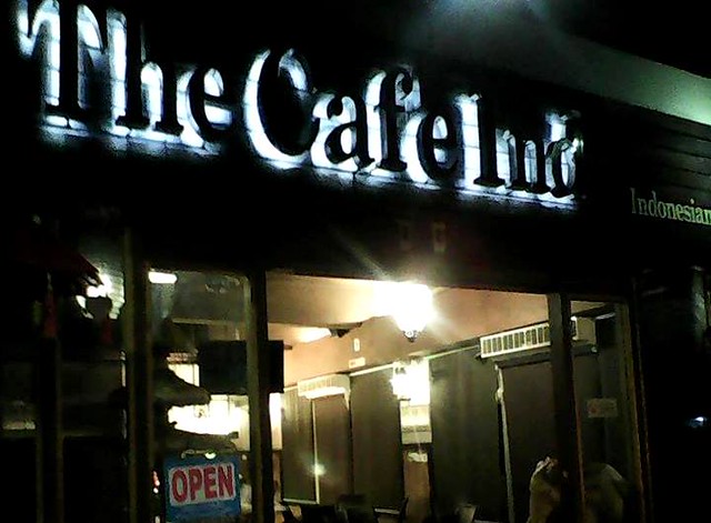 The Cafe Ind, by night