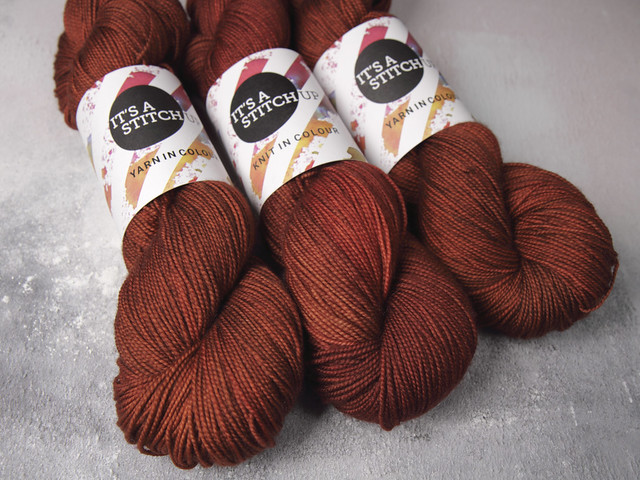 Favourite Sock – hand-dyed pure Merino superwash wool 4 ply/fingering yarn 100g – ‘Bracken’