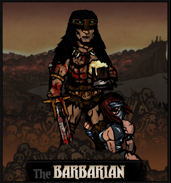 Leper the Barbarian - Leper skin