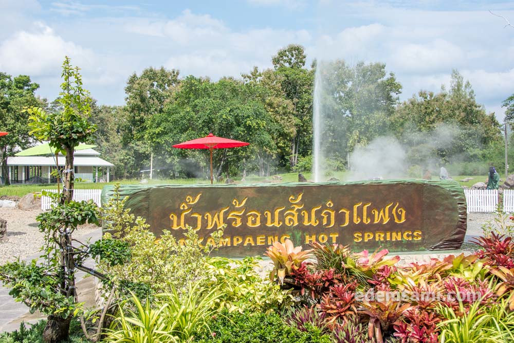 Горячие источники Санкампхэнг Чиангмай Таиланд