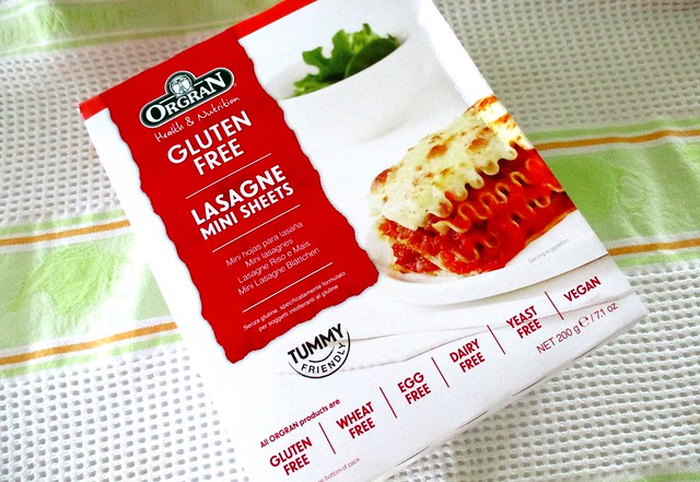 ORGRAN gluten fee lasagna sheets