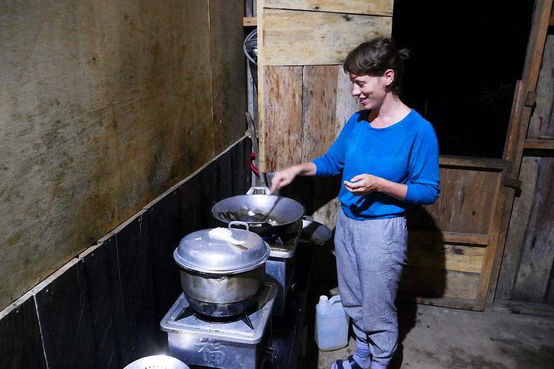 Cooking with Christine at Warimpurem Homestay