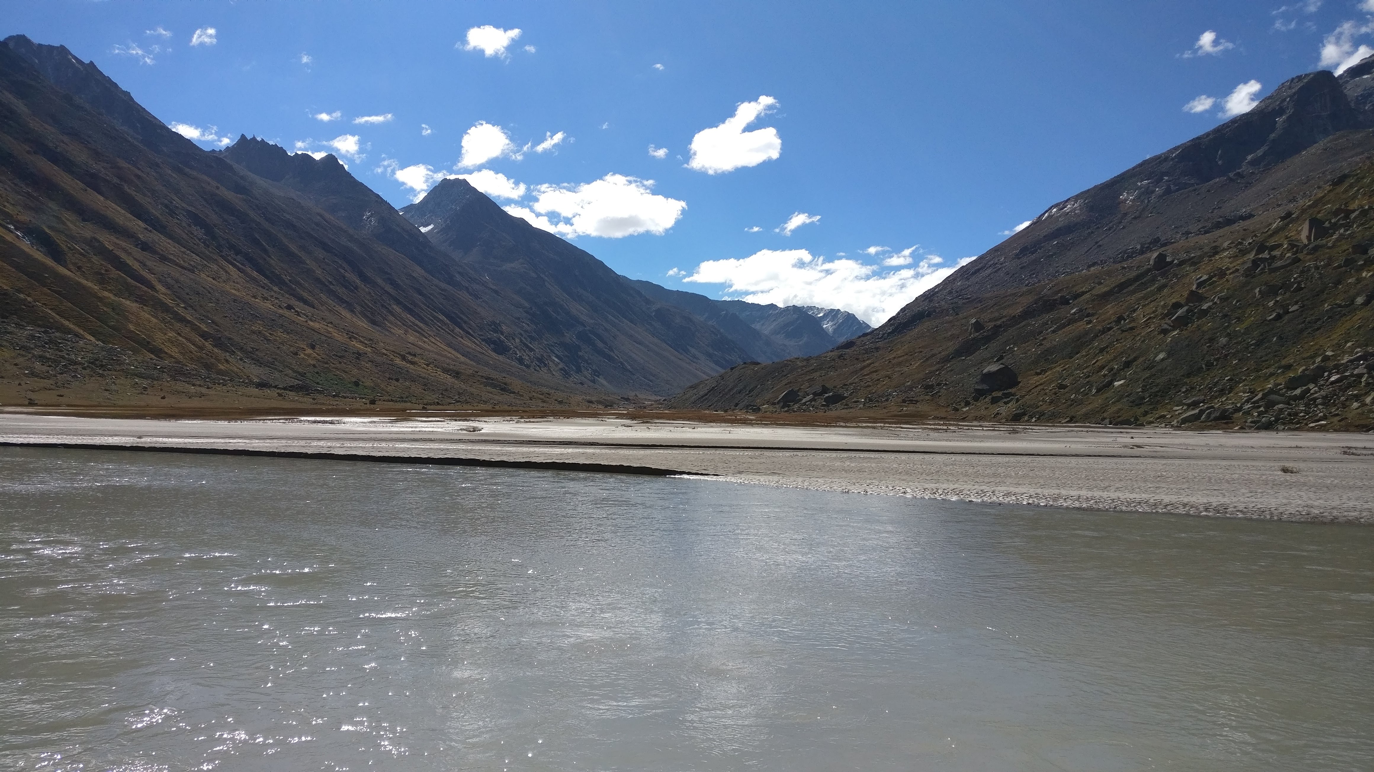 Parvati River at its widest