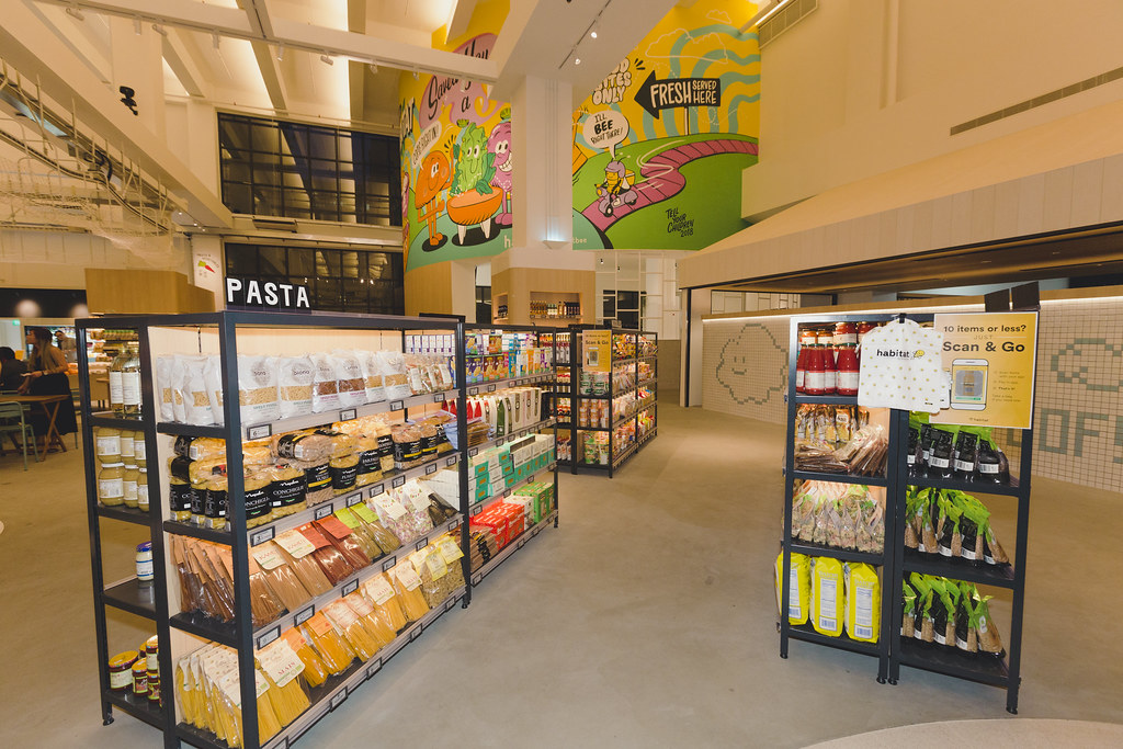 habitat by honestbee - first smart supermarket and F&B concept for the future in Singapore - Alvinology