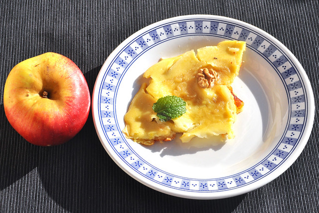 Süße Apfelpfannkuchen mit Honignüssen - Foto: Brigitte Stolle