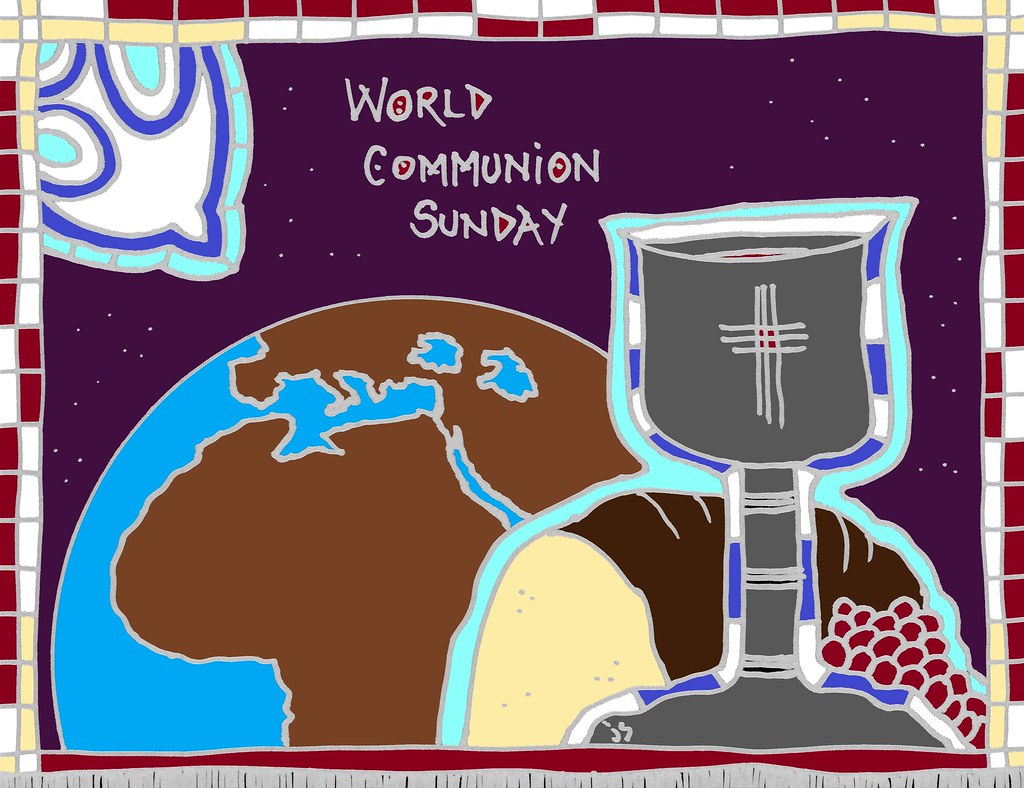 World Communion Sunday World Communion bulletin art Flickr