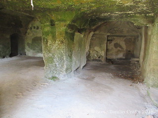 Cave house interior. Lisov, Slovakia
