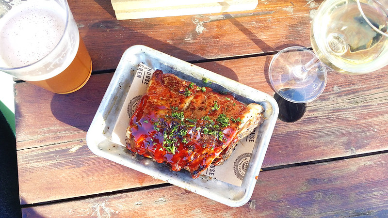 Gluten free beer and sticky BBQ ribs from Brewhouse & Kitchen pub in Highbury | My Gluten Free Islington Guide | North London