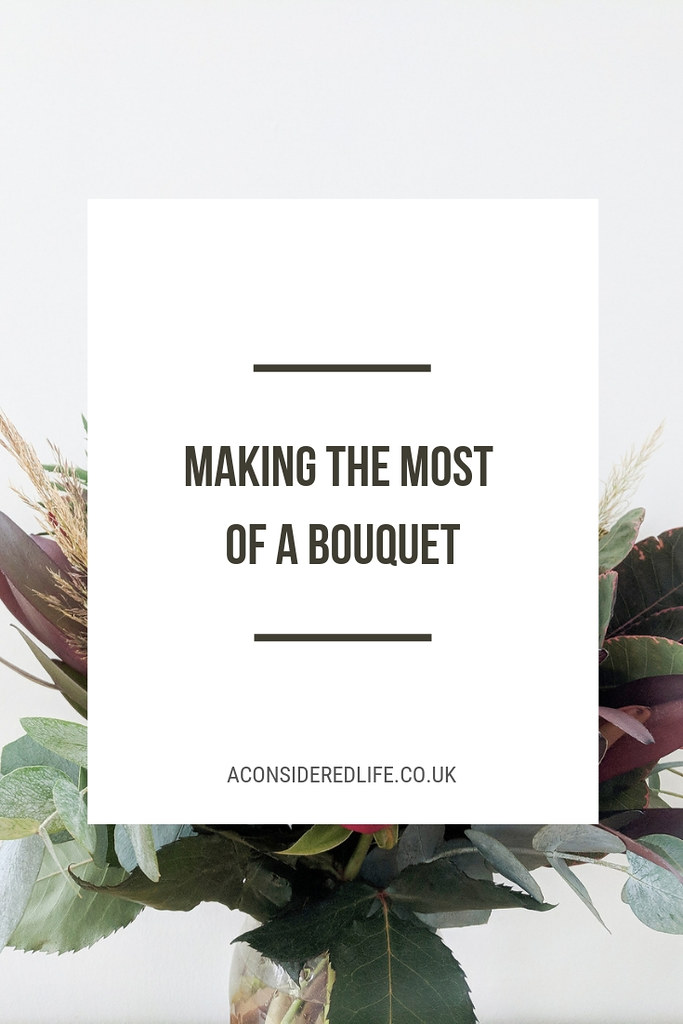 Making The Most Of A Bouquet