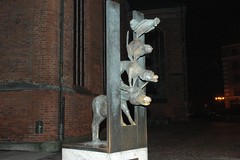 Памятник «Бременские музыканты». Die Bremer Stadtmusikanten
