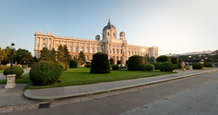 Kunsthistorisches Museum Vienna (panorama)