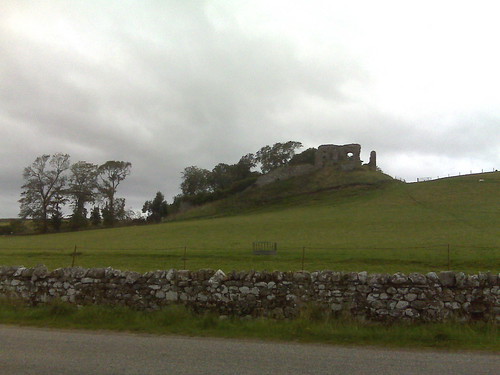 Skelbo Castle remains, Scottish Highlands