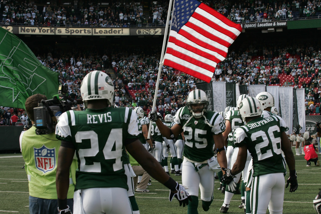 New York Jets vs Jacksonville Jaguars Military Ceremony