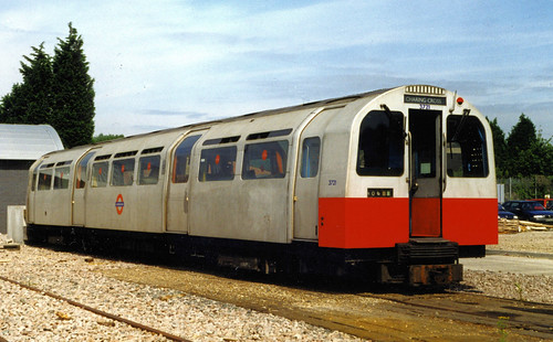 1983 Tube Stock in Neasden depot