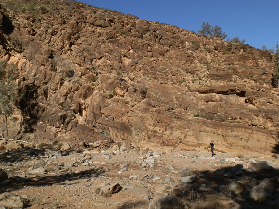Rocky Cliffs on Blinman Pools Hike, Angorichina, Northern Flinders Ranges