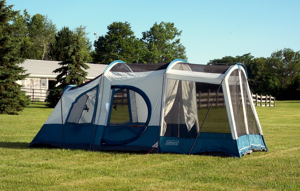 Colemand Weathermaster Elite Screened Tent | Our brand new C… | Flickr