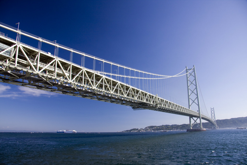 Akashi Kaikyo Bridge | The worlds longest suspension bridge.… | Stephen ...