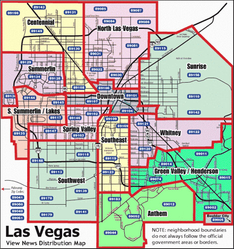 Las Vegas View News Map - 2008 | Las Vegas View News Distrib… | Flickr