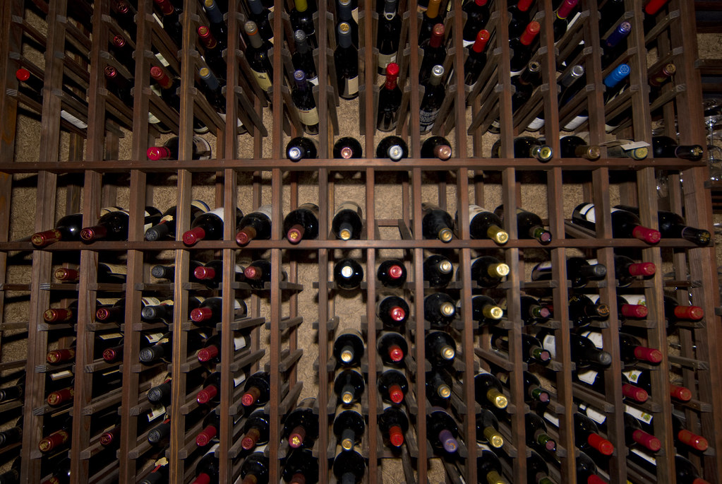 holiday wine cellar