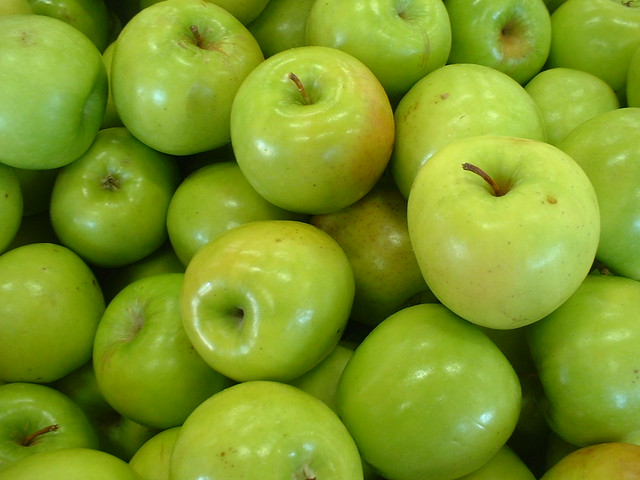 Some "Granny Smith" apples