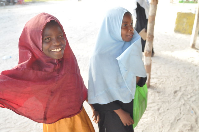 Kids smiling in Senegal