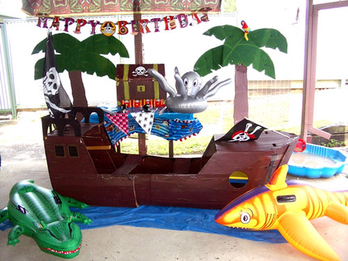 cardboard pirate ship 004 mr.mcgroovy Flickr