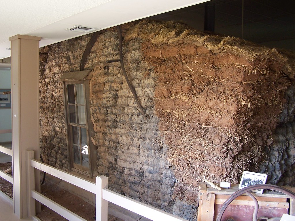 The Original Sod Walls | Sod House Museum, Aline, Oklahoma | Flickr