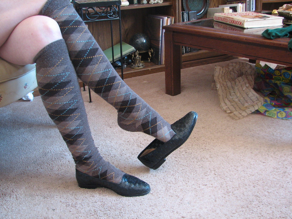 argyle knee socks | mark330cat | Flickr